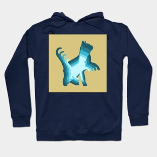 Dusty blue cats Hoodie